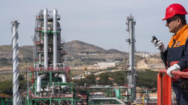 Refinería de Repsol en Cartagena
