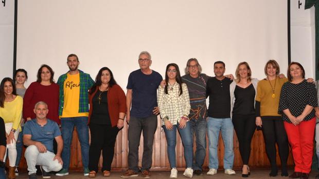 Diego Cañamero, en la presentación de su candidatura a la Alcaldía de El Coronil