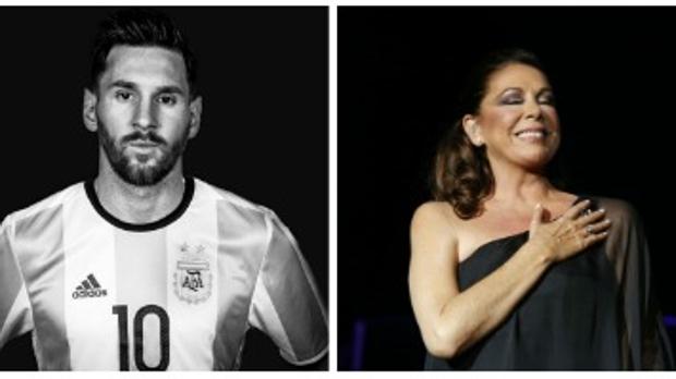 Leo Messi e Isabel Pantoja