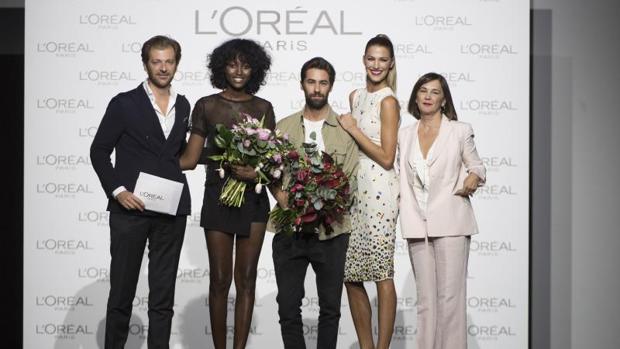 De izq. a dcha.: Gregory Rodet, Aaya Guey, Juan Vidal, Laura Sánchez y Charo Izquierdo