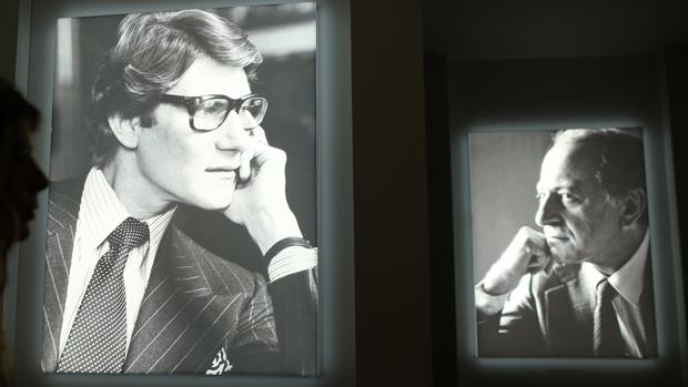Pierre Bergé y Saint Laurent