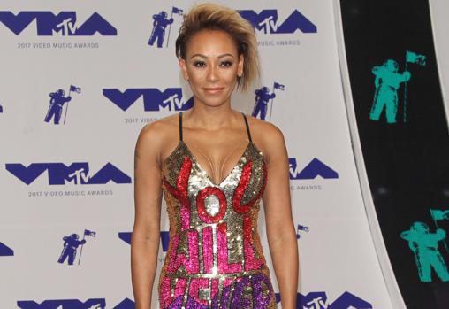 La cantante Mel B en los VMA Music Awards
