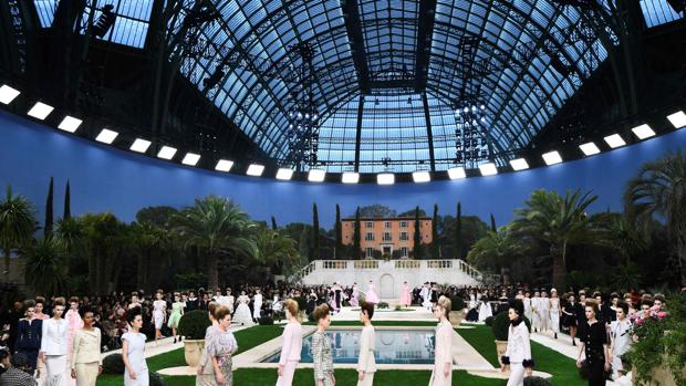 Desfile de la colección de Alta Costura de Chanel para la temporada de primavera y verano 2019