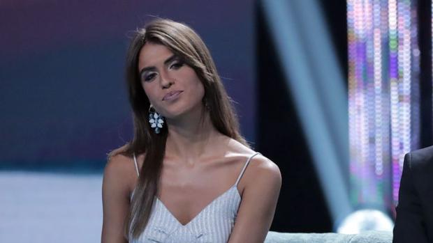 Sofía Suescun, en el plató de «Supervivientes 2018»