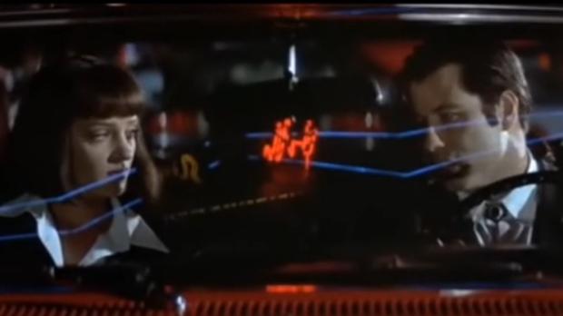Uma Thurman y John Travolta, en «Pulp Fiction»