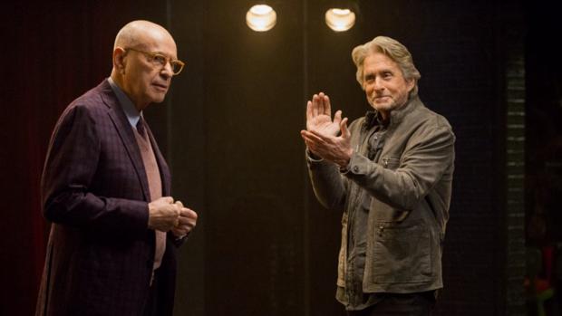 Alan Arkin y Michael Douglas