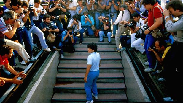 Cartel de Maradona, el documental del astro dirigido por el oscarizado Asif Kapadia