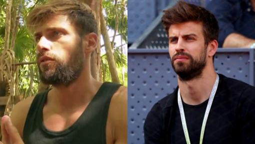 Él pertiguista Albert y el futbolista Gerard Piqué