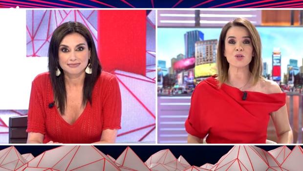 Marta Flich y Carme Chaparro, este miércoles en «Todo es mentira»