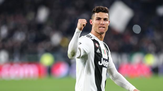 Cristiano Ronaldo celebra un gol con la Juventus, su club actual