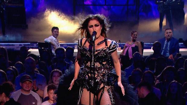 La canaria Cristina Ramos en «Britain's got talent: the champions»