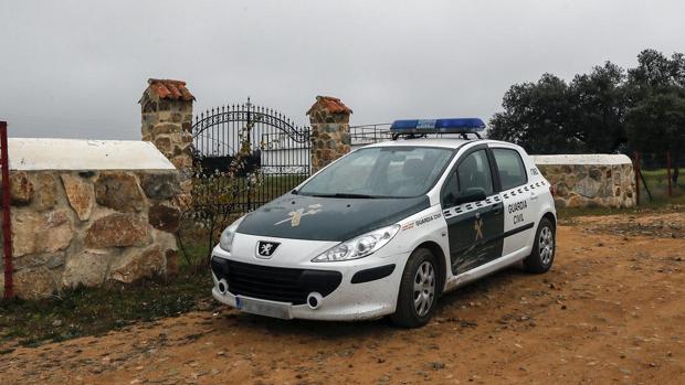 Exterior de la finca La Lapa donde ocurrió el accidente