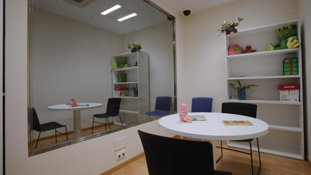 Sala Gesell instalaad en los juzgados de Sevilla