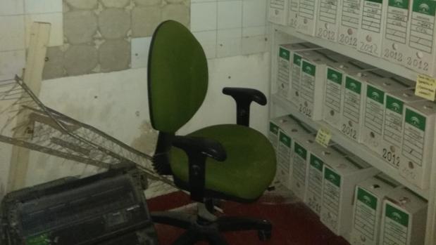 Uno de los archivos de los juzgados de Marchena