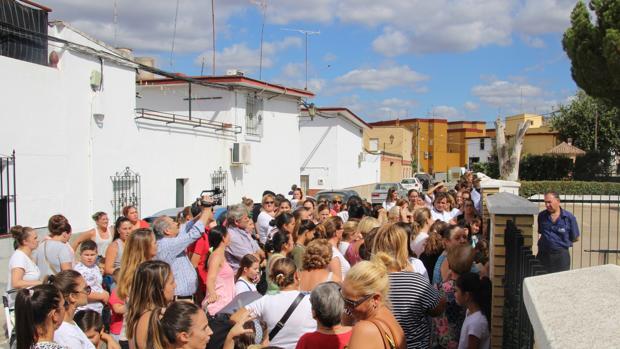 Concentración en Lora del Río