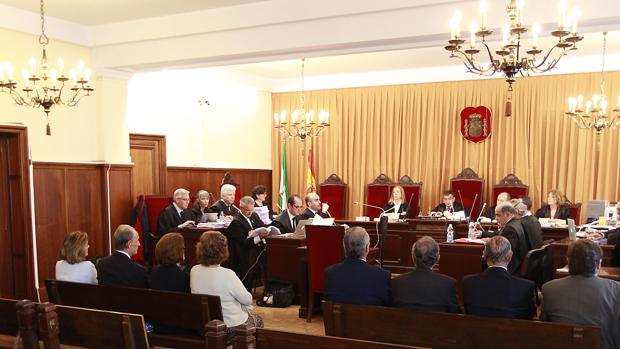Un juicio en la Audiencia de Sevilla