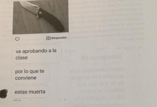 Amenaza de muerte recibida por una docente sevillana