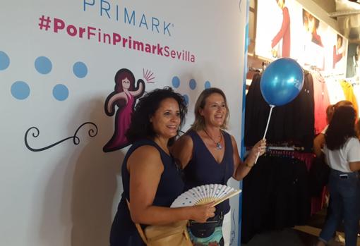 Photocall en el nuevo Primark