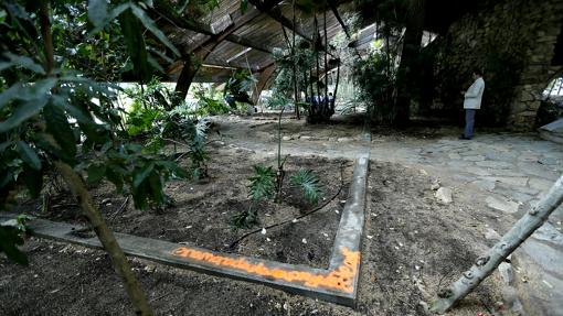 Uno de los rincones del Jardín Americano