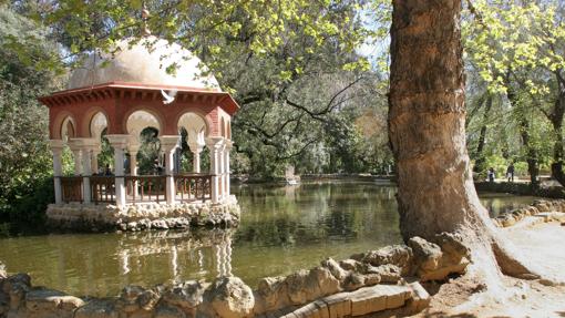 Estanque de las aves. Parque de María Luisa