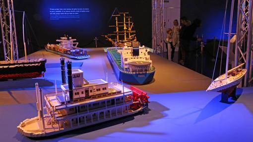 Los niños disfrutarán de la exposición «Traveling Bricks»