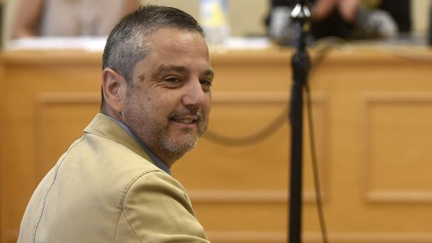 Mellet, en una sesión del juicio