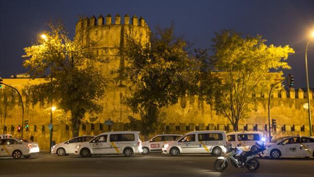 Huelga de taxistas celebrada el pasado 17 de noviembre