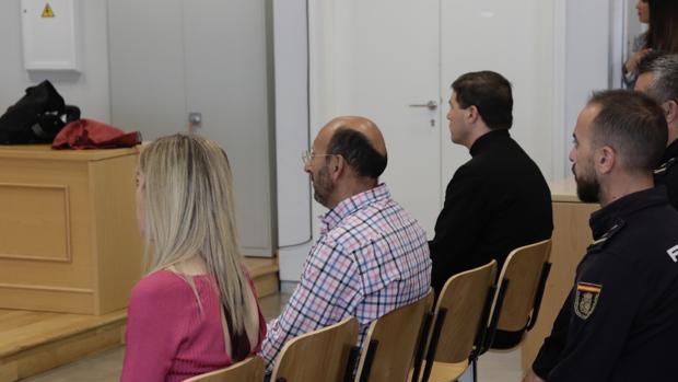 El expapa, esta mañana en la sala de vistas