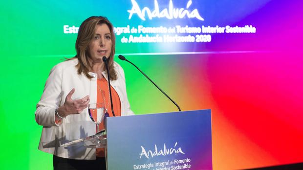 La presidenta del PP andaluz, Susana Díaz