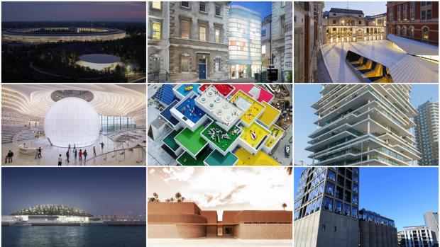Nueve de los edificios seleccionados por Architectural Digest