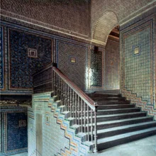 La bella escalera de la Casa de Pilatos